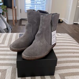 J.Crew Gray Zip-Up Boots